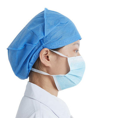 Fully Automatic Surgical Non Woven Doctor Cap Making Machine Ultrasonic Welding 8.5KW