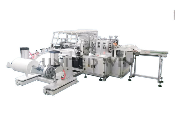 Non Woven Circular Elastic Arc Industrial Glove Making Machine With Elastic 80 Pcs/Min